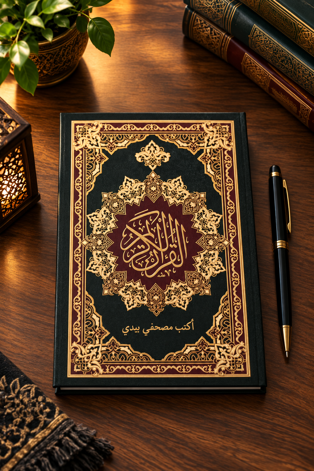 اكتب مصحفي بيدي